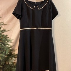 15号ネイビースーツ　ワンピース　ジャケット付きの画像