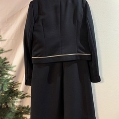15号ネイビースーツ　ワンピース　ジャケット付きの画像