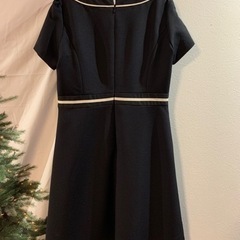 15号ネイビースーツ　ワンピース　ジャケット付きの画像