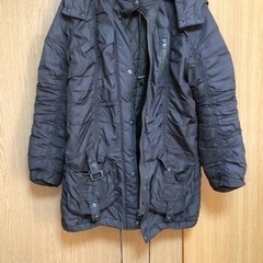 グリーンカーキのモッズコートL Lサイズの画像