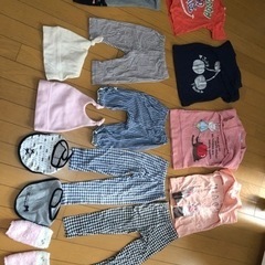 90〜95のサイズ女の子服の画像