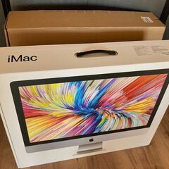 iMac 27inch の 空箱の画像