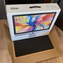 iMac 27inch の 空箱の画像