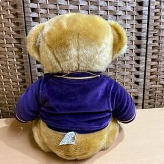ハロッズベア 2000年 ぬいぐるみ メルリン 全長約31cm Harrods 紙タグ付き クリスマスベア ☆ PayPay(ペイペイ)決済可能 ☆ 札幌市 白石区 東札幌 アウトレットモノハウス白石店の画像