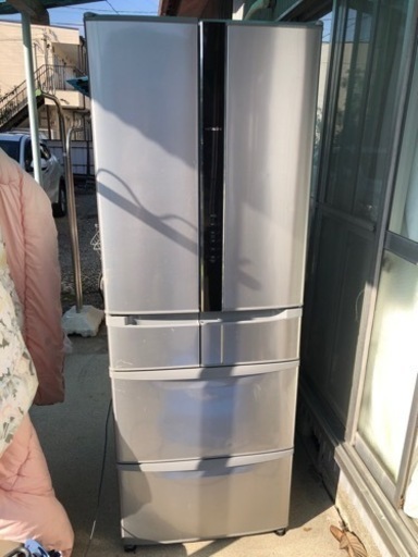 2015 日立 冷蔵庫 HITACHI 6ドア 441リットル 自動製氷 家族向け格安