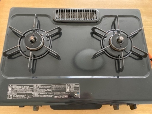 LPガス用2口ガスコンロ　パロマ IC-N36KB-L