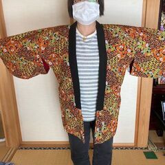 綿入れ半纏　手作り未使用品　２枚の画像
