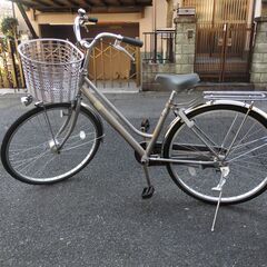 オートライト付　26インチ自転車　（引取り限定）