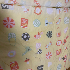 子供用　お昼寝布団　保育所の画像