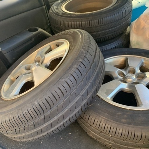 中古タイヤ4本セット7分、8分山位？TOYO  195/65R15