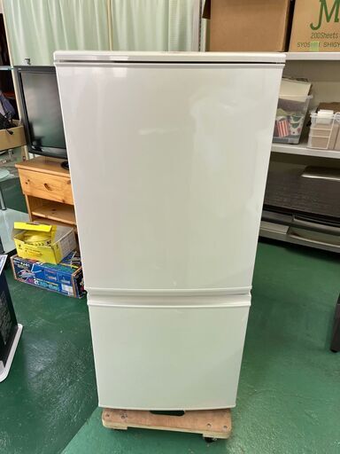 ★美品★SJ-D14B 2D冷蔵庫 2016年 SHARP 137L シャープ キッチン どっちもドア 生活家電