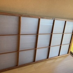 ガラス扉　引き取り限定