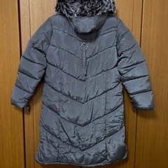 ✳︎値下げしました【新品】フェイクファー付き中綿ダウン風コート （大きめサイズ）の画像