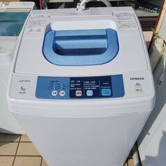 日立 5kg全自動洗濯機 NW-5TR 中古 リサイクルショップ宮崎屋 住吉店