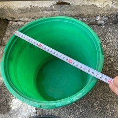 アンティーク　レトロ　バケツ　桶の画像