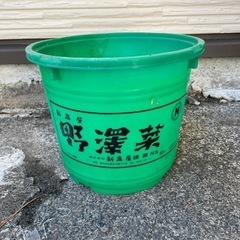 アンティーク　レトロ　バケツ　桶