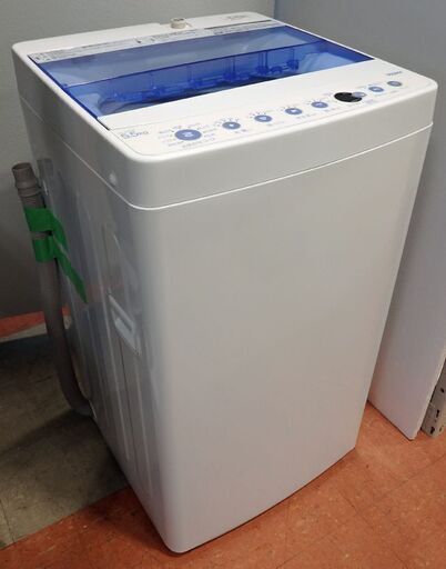 新札幌発 Haier ハイアール 全自動洗濯機 JW-C55CK 5.5Kg 2017年製