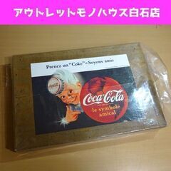 未使用 コカ・コーラ クレートボックス 木製 看板 壁掛け 箱 ...