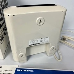 ニッポー電子タイムレコーダー　NTR-6800 タイムカード付き　NIPPOの画像
