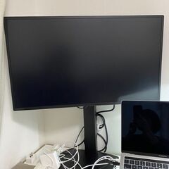 【使用１ヶ月ほぼ新品】 I-O DATA 27インチ モニタ　＆...