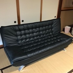 ゆったり大きめサイズのソファベッド
