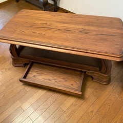 海外輸入　高級家具　天然木材　猫脚　アンティーク　テーブル