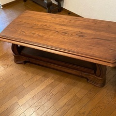 海外輸入　高級家具　天然木材　猫脚　アンティーク　テーブル