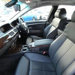 H18年　BMW　750iL　電動シート　R席モニター　本革　069の画像
