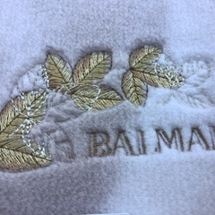 新品未使用品　 MALMAIN   マイヤーシーツ  ブラウンの画像