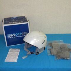 rd0398　スワンズ　スノーヘルメット　H-40-W　ホワイト...