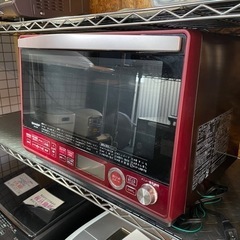 SHARP RE-SS10B ２段　オーブンレンジ 1000W レッド Amazon | シャープ 過熱水蒸気オーブンレンジ 2段調理 31L レッド RE