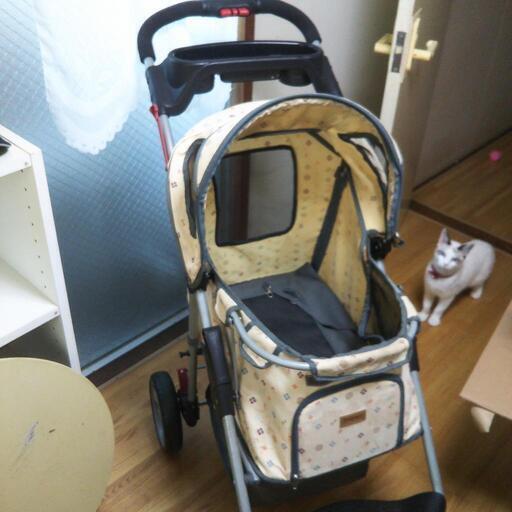 2匹乗せれるペットカート
