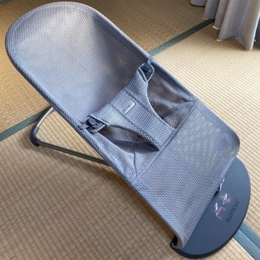 手渡値引します☆美品☆ベビービョルンバウンサーBliss(グレーメッシュ)2021年購入品