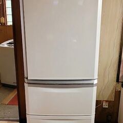 三菱 MR-C34E-W ノンフロン 冷凍冷蔵庫 3ドア 2020年製