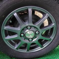 軽自動車用　ホイール付き　スタッドレスタイヤ　4本