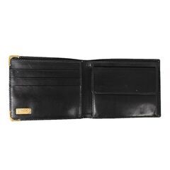 GUCCI グッチ 財布 メンズ 黒 二つ折りの画像