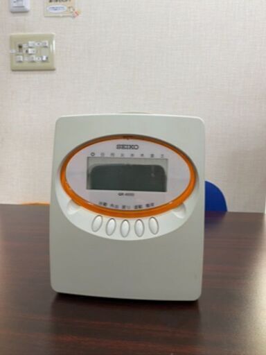 タイムレコーダ　SEIKO　QR4550　中古