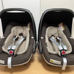 マキシコシ(Maxi Cosi)Pebble PlusとISOFIXのセット