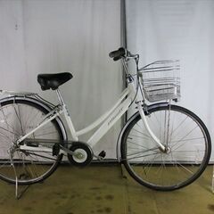 B623　限定特価　整備済み★ブリヂストン　アルベルト　ホワイト★ 中古自転車 【26インチ 】