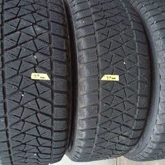 ブリザック  235/55R18   DM-V2  メッキ 深リム 18インチ アルミ付 4本セット PCD 114.3 5穴 8.0J ET38 アルファード の画像