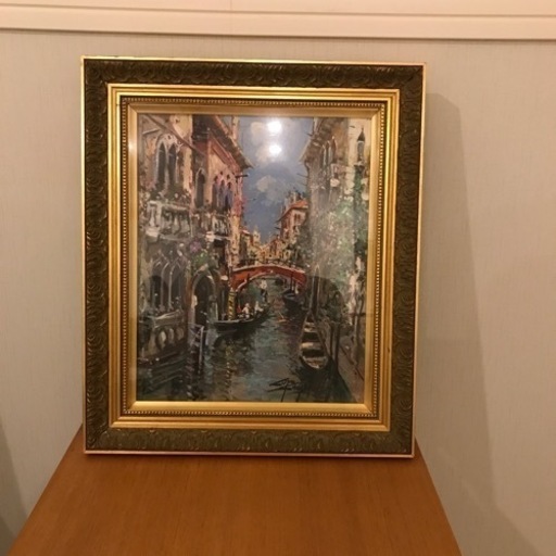 イタリア・ベニスの油絵