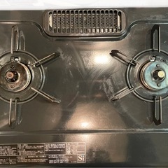 グリル付きガスコンロ 都市ガス用の画像