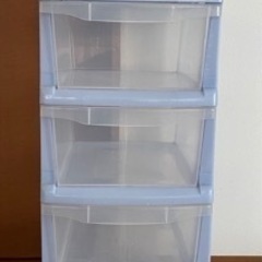 【お譲り先決定】5段収納ボックス