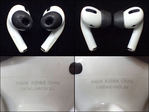 D326 Apple アップル AirPods Pro MWP22J/A  A2190 A2083 A2084 ワイヤレスイヤホン