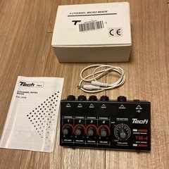 TECH 4ch マイクロミキサー　値下げしました❣️