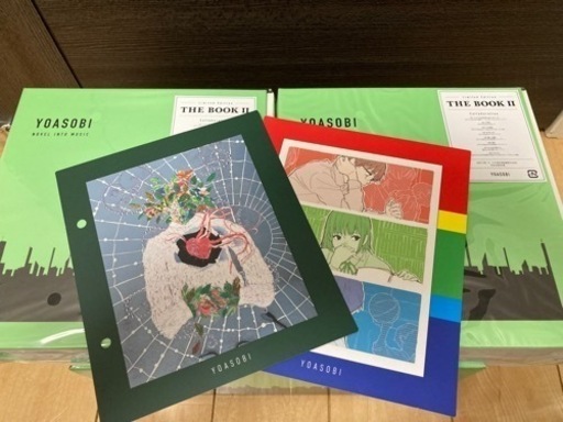 THE BOOK2 YOASOBI 先着特典付　完全生産限定盤CD +特製バインダー2個セット +オリジナルBOX付