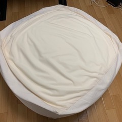 無印良品　体にフィットするソファ　本体+カバー　ビーズクッション