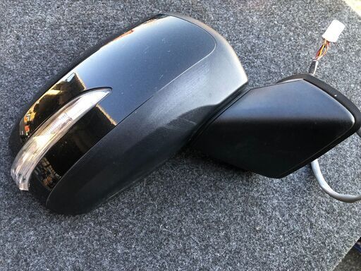 ムーヴ カスタム LA100S サイドミラー 右 美品 X07 9ピン ドアミラー
