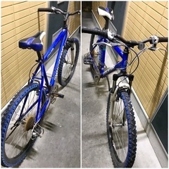 サイクルベースあさひ MTB マウンテンバイク 自転車 クロスバイク 現状 カスタム レストアに格安 ロードバイク の画像