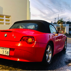 BMW Z4 激レアの赤 オーペンカー 実走行4万キロ 値下げ❗️の画像